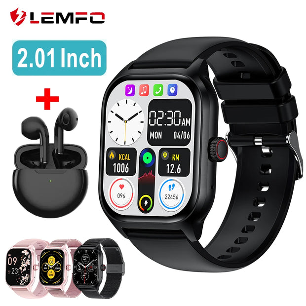 Smart Watch 2024 Android Gift Bluetooth LEMFO LT10