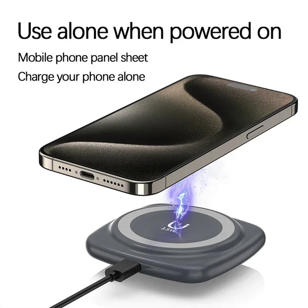 Magnetic Wireless Charger | 3 in 1 Wireless Charger | Minha loja